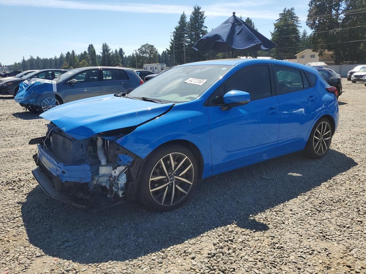 2024 Subaru Impreza — lot COPART #64272366, Avariat Față