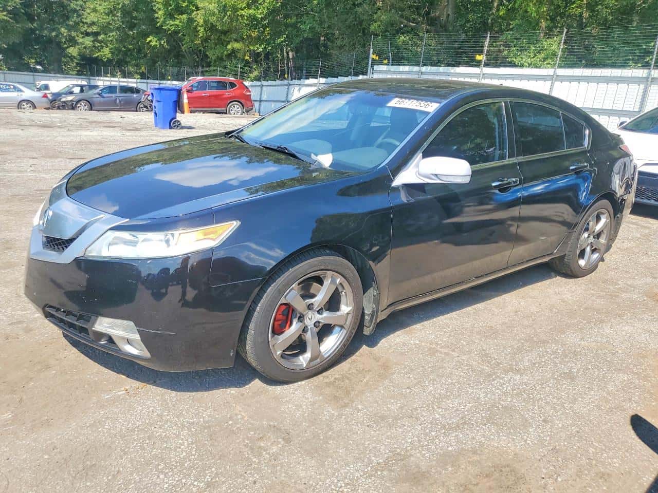 2011 Acura TL — lot COPART #66717556, Avariat Spate