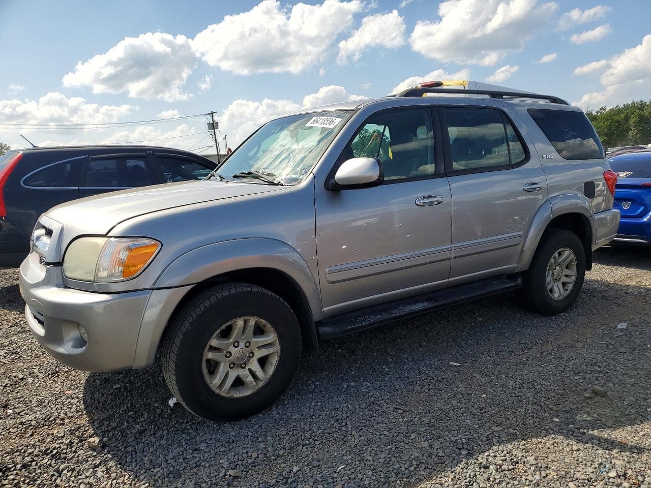 2006 Toyota Sequoia — lot COPART #66418596, Avariat Față