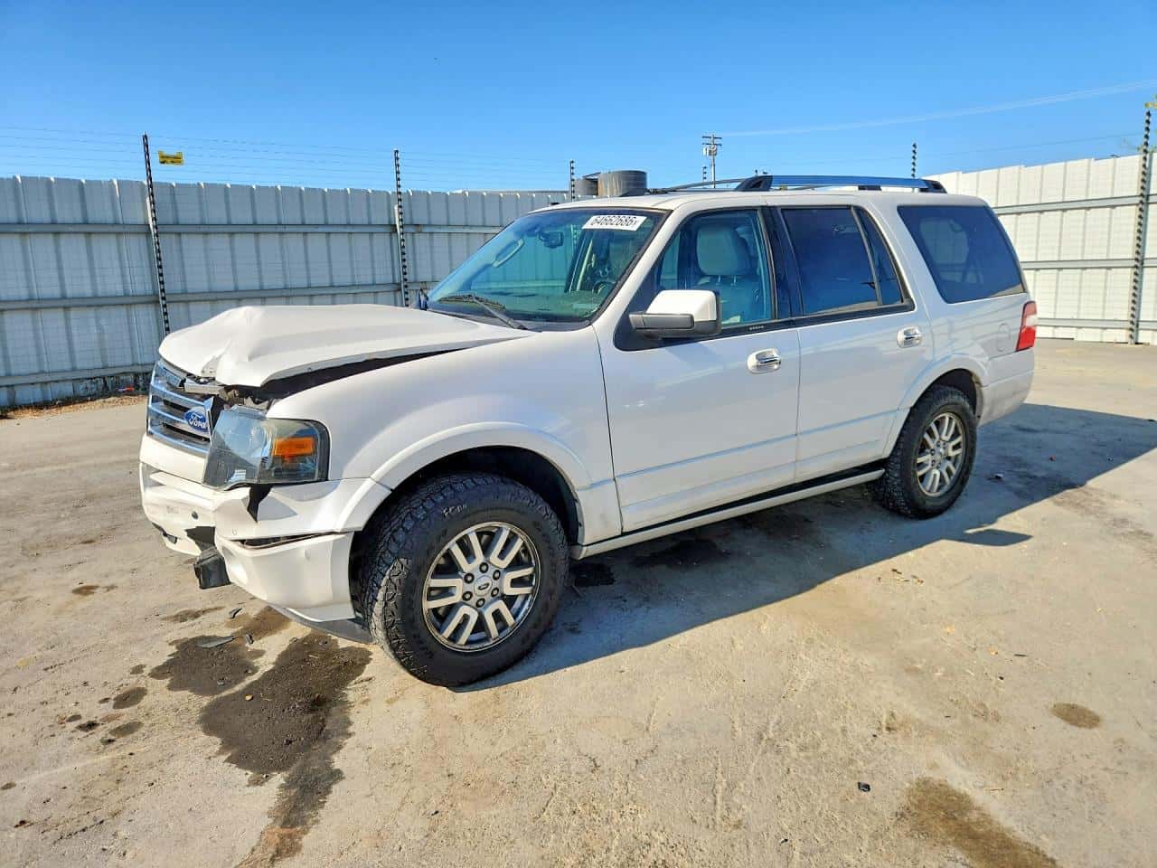 2012 Ford Expedition — lot COPART #64662686, Avariat Față