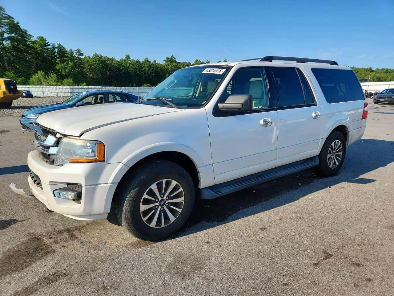 2015 Ford Expedition — lot COPART #63815916, Avariat Față