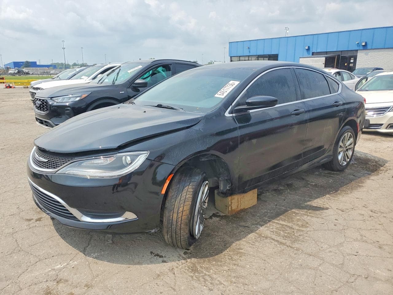 2017 Chrysler 200 — lot COPART #64517736, Avariat Față