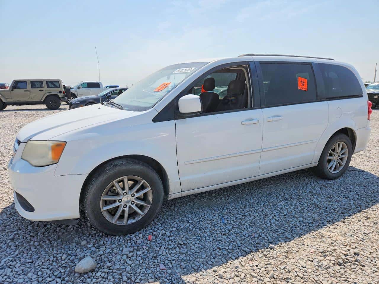 2014 Dodge Grand Caravan — lot COPART #64121186, Contaminare Biologică
