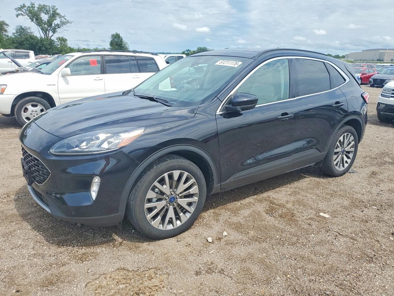 2022 Ford Escape — lot COPART #61211176, Avariat Spate