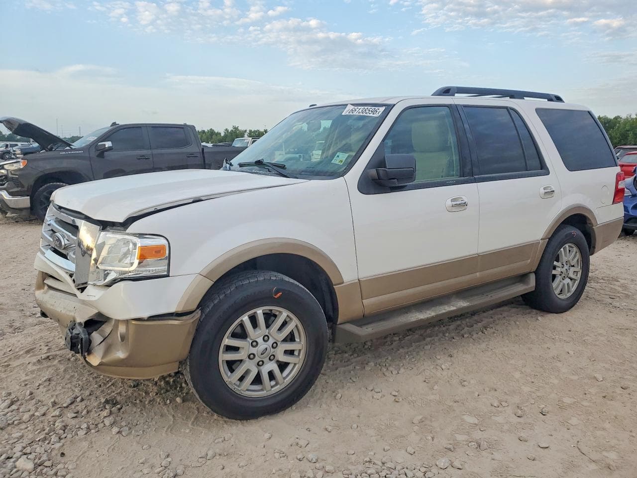 2014 Ford Expedition — lot COPART #66138596, Avariat Față