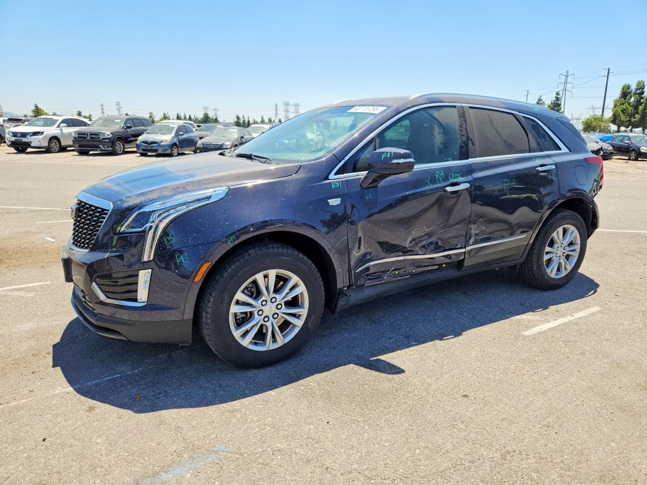 2024 Cadillac XT5 — lot COPART #63715756, Avariat Spate