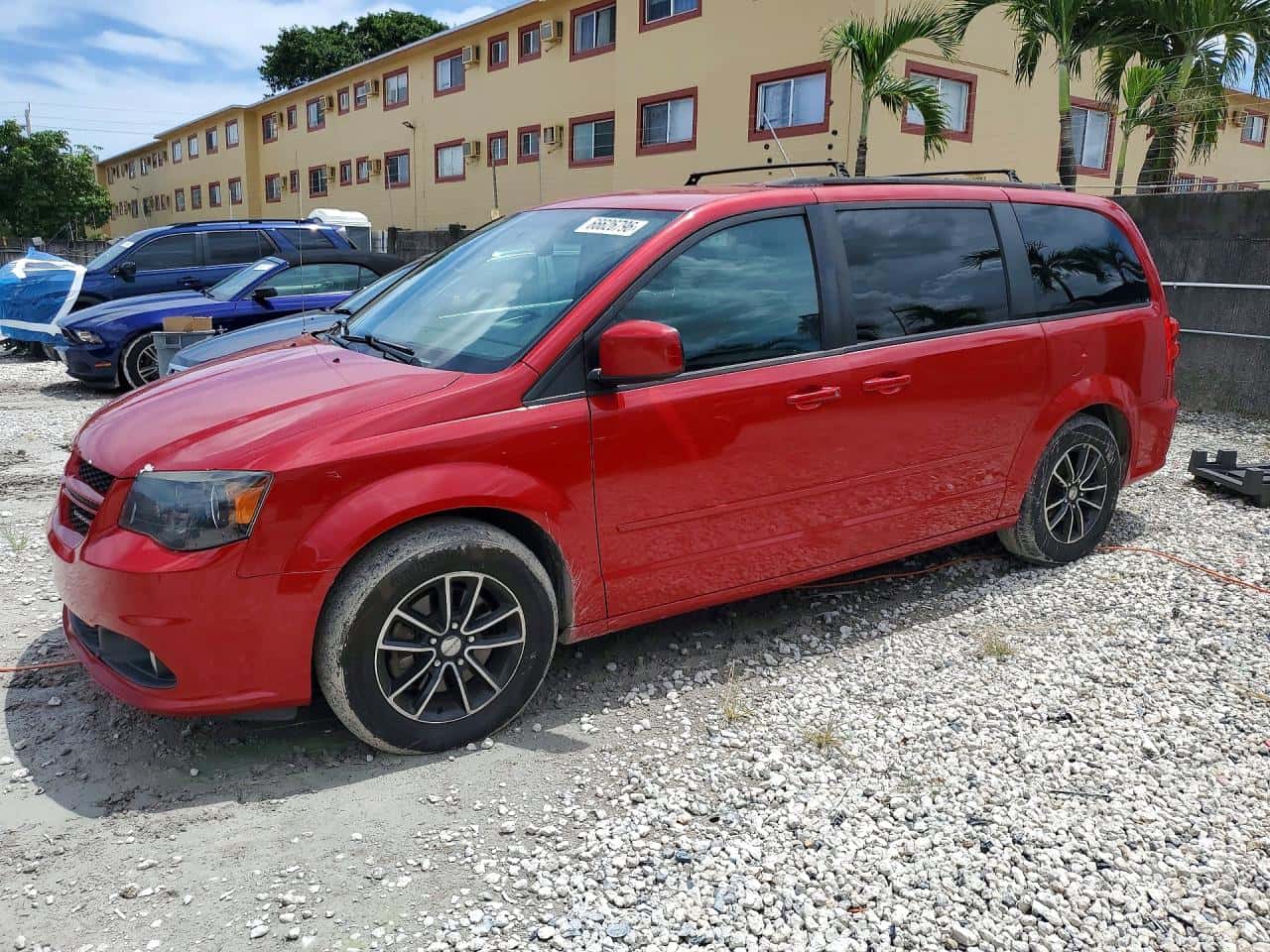 2016 Dodge Grand Caravan — lot COPART #66626796, Daune Minore