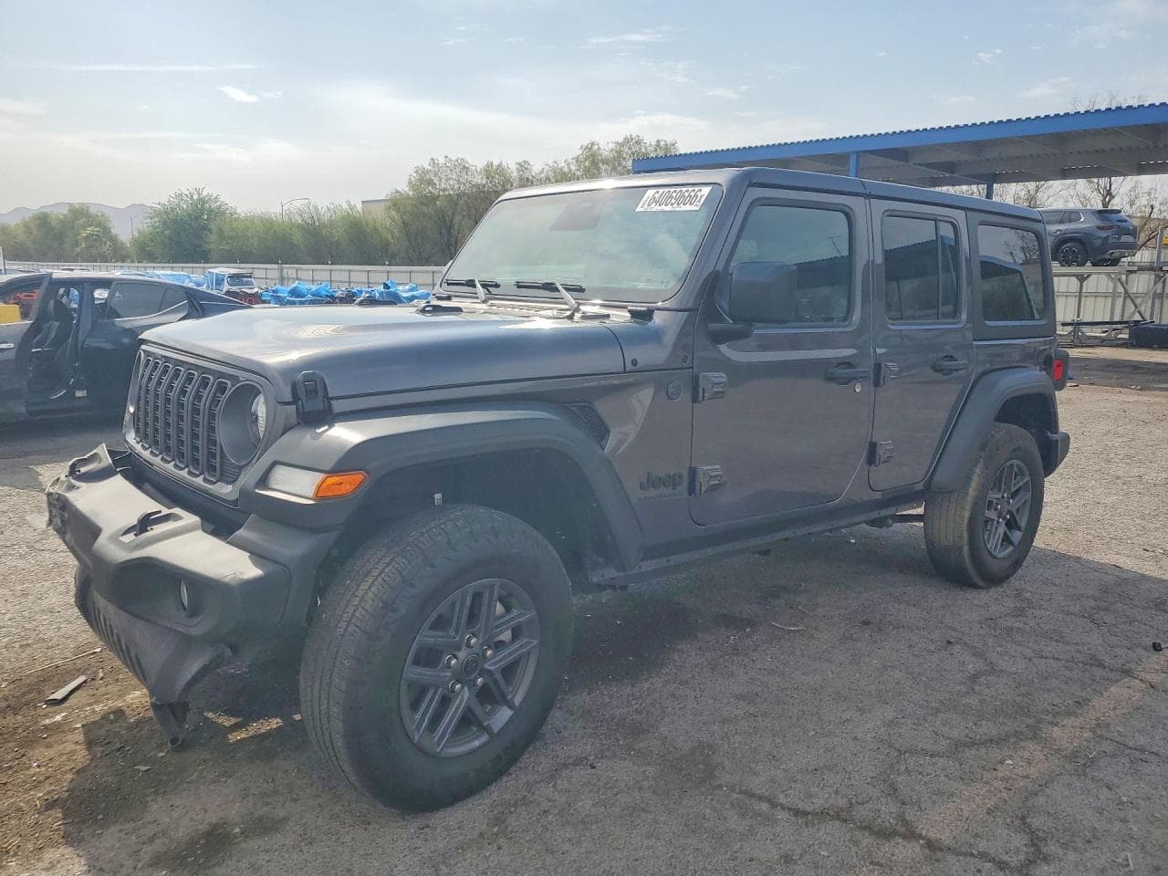 2025 Jeep Wrangler — lot COPART #64069666, Avariat Față