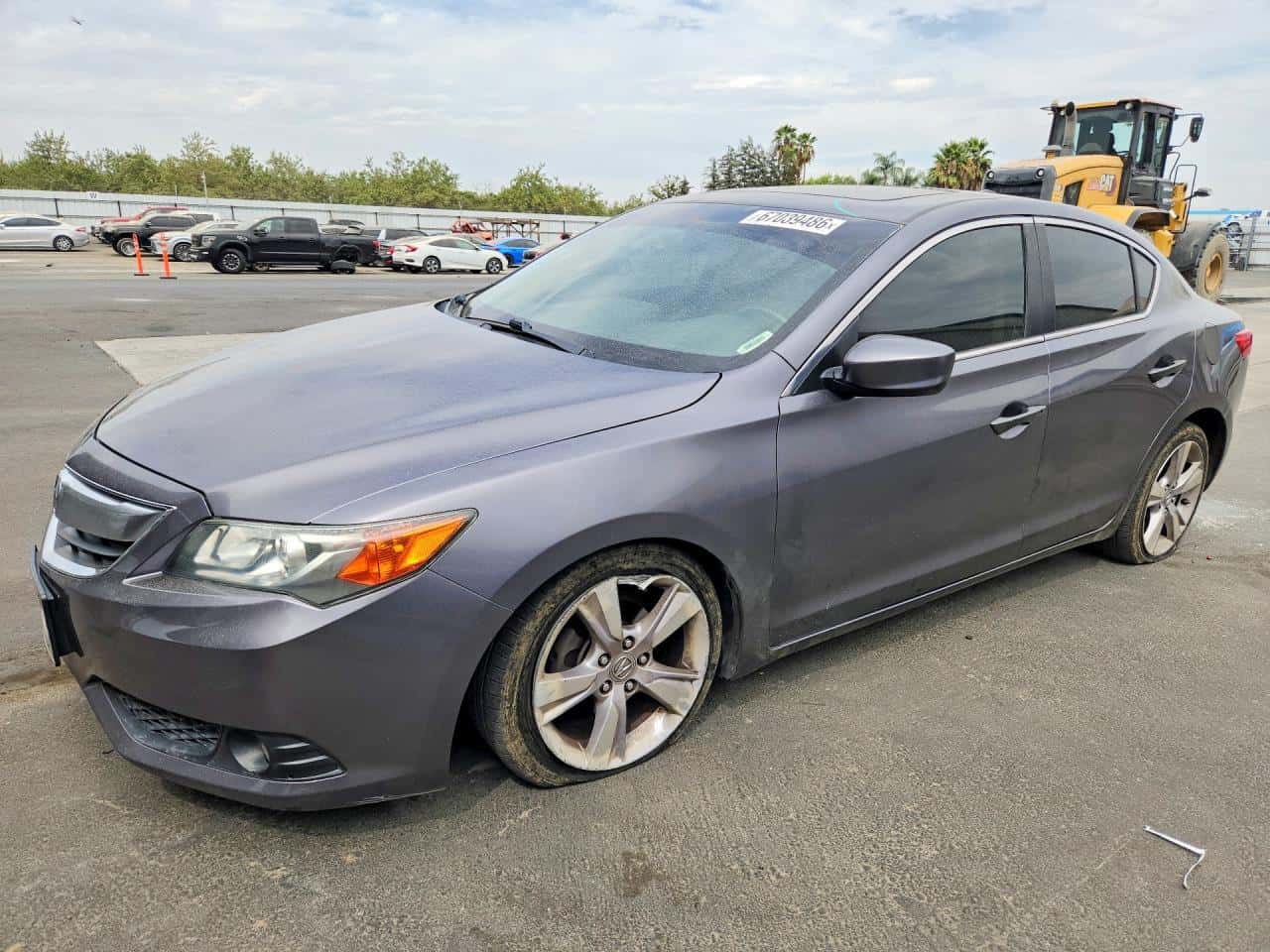 2015 Acura ILX — lot COPART #67039486, Avariat Față