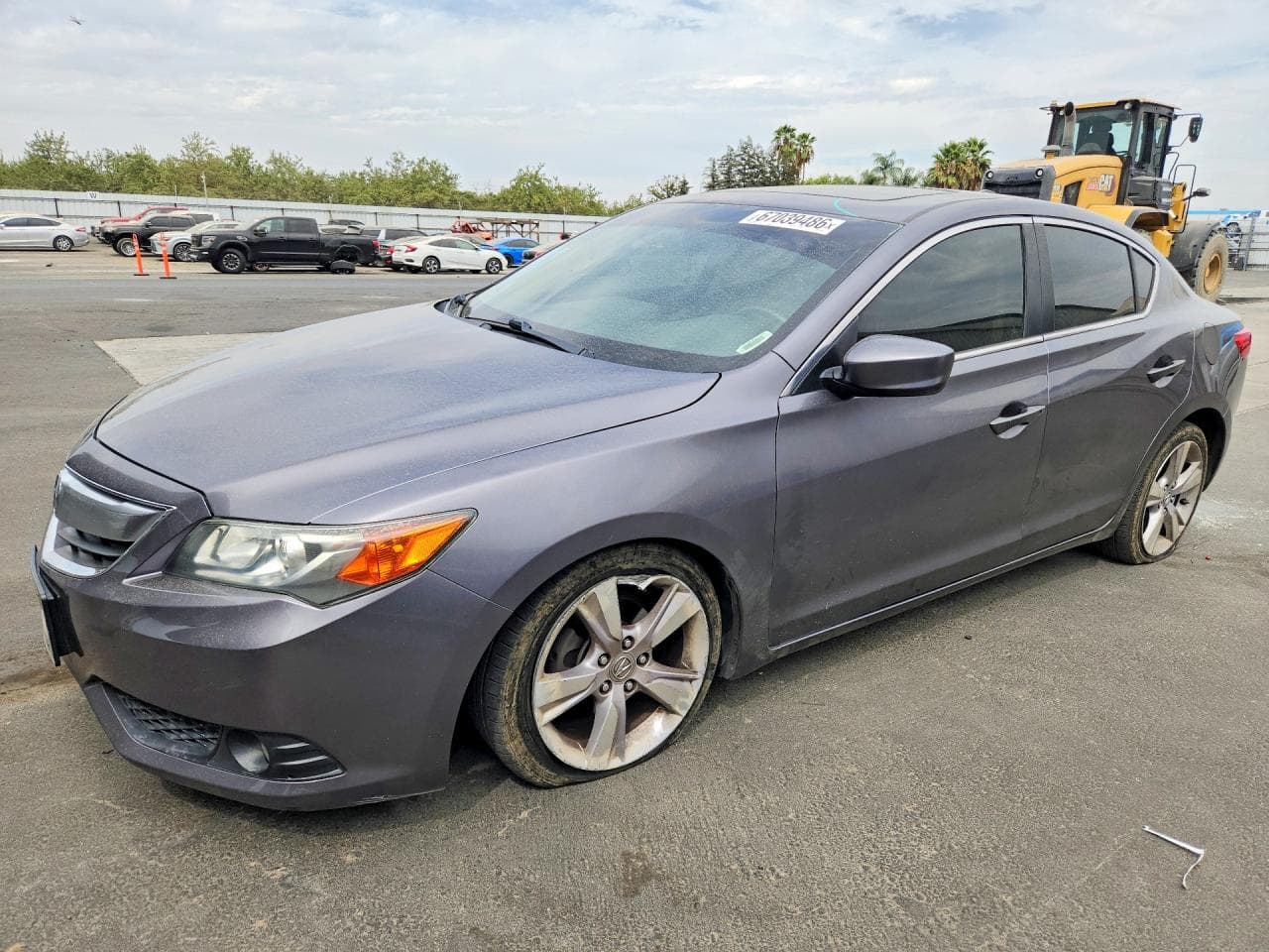 2015 Acura ILX — lot COPART #67039486, Avariat Față