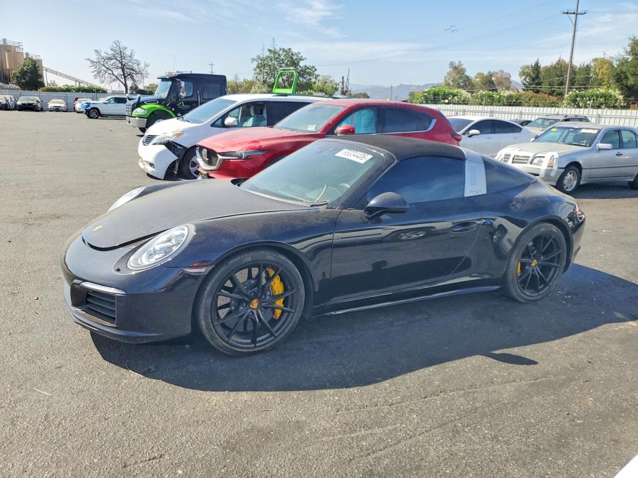 2017 Porsche 911 — lot COPART #65334406, Daune Minore