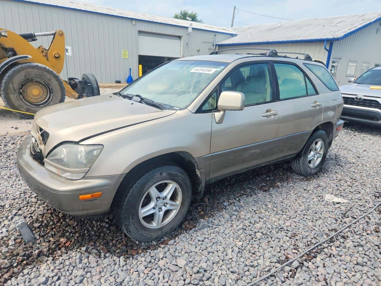 1999 Lexus RX — lot COPART #64394096, Avariat Față