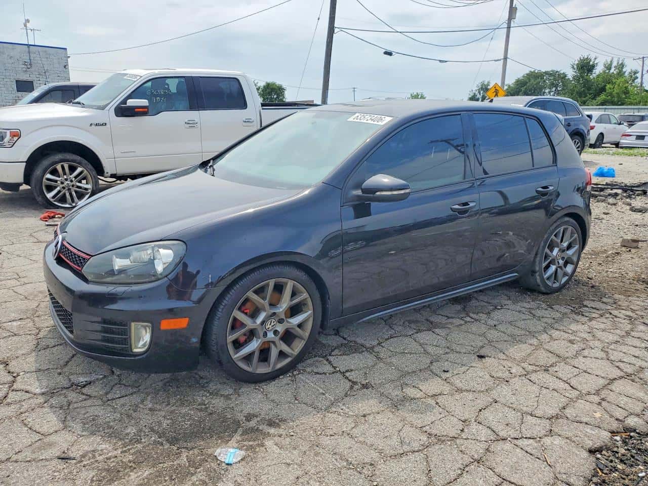 2013 Volkswagen GTI — lot COPART #63573406, Inundație
