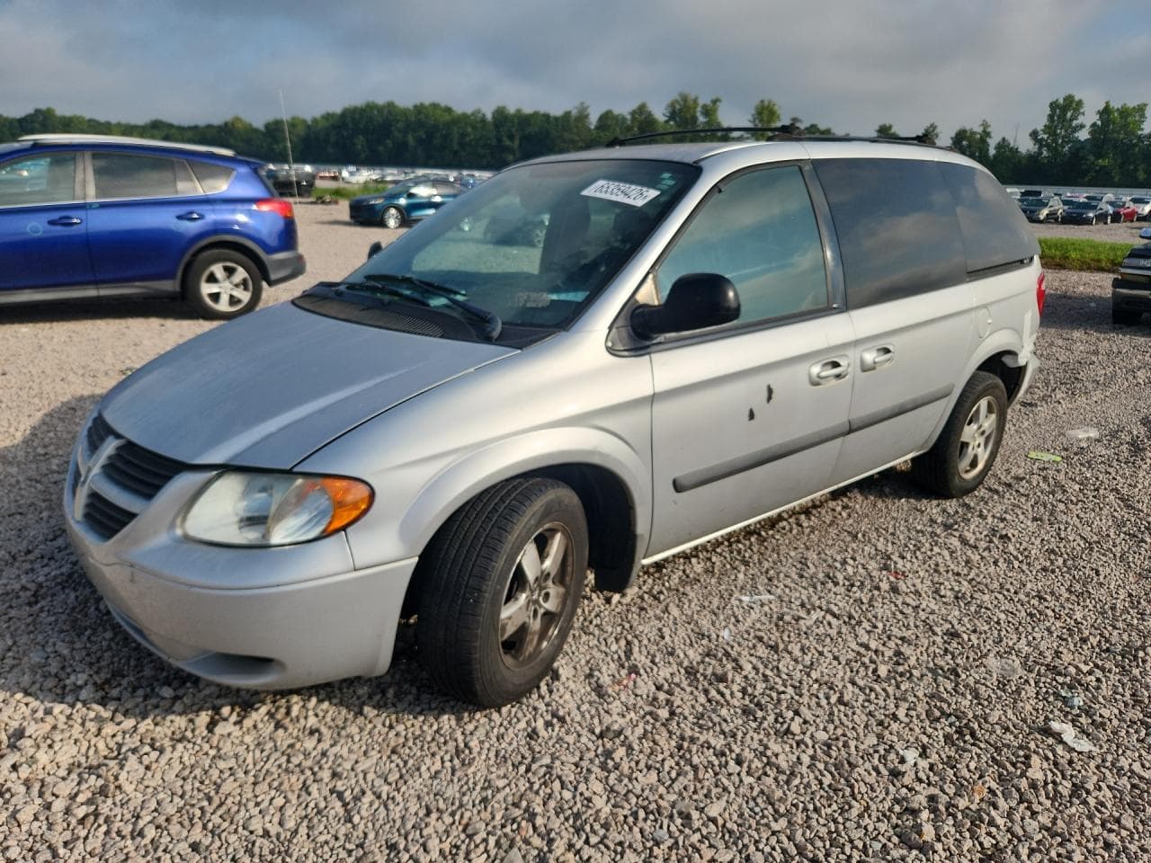 2005 Dodge Caravan — lot COPART #65359426, Avariat Spate