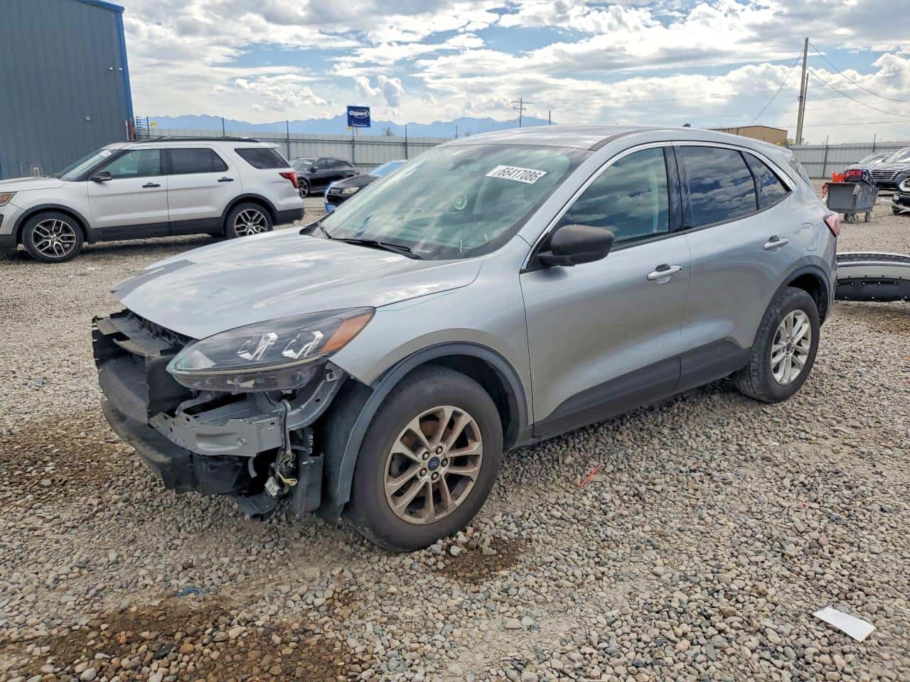 2022 Ford Escape — lot COPART #66417086, Avariat Față