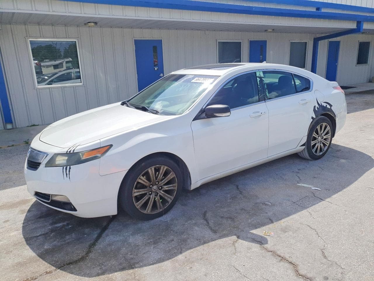 2013 Acura TL — lot COPART #66479936, Daune Minore