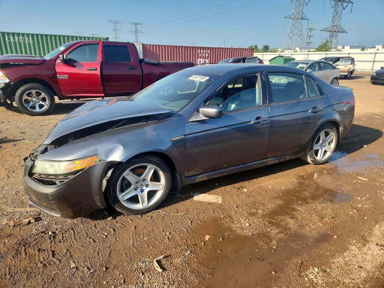 2006 Acura TL — lot COPART #63401996, Avariat Față