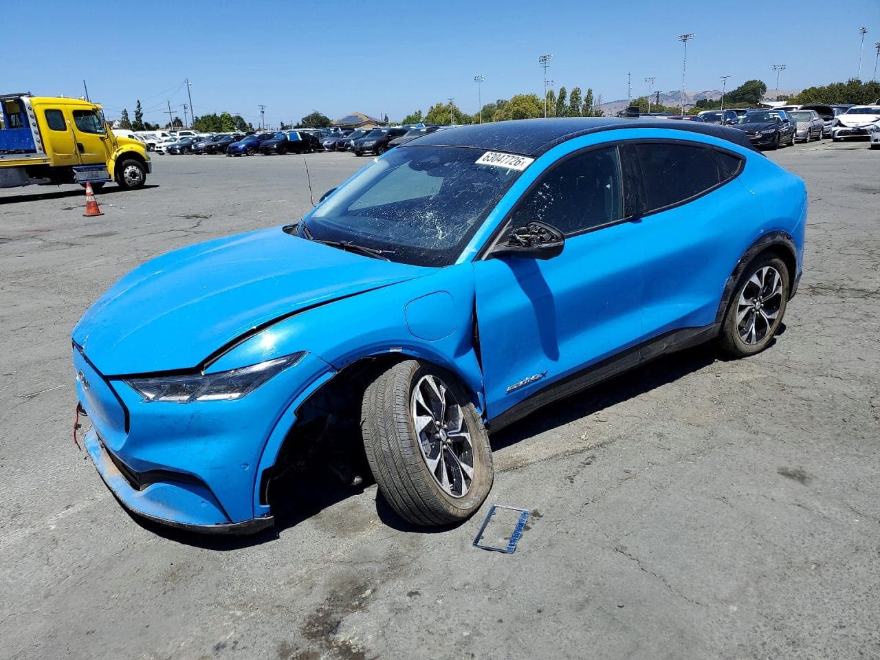 2023 Ford Mustang — lot COPART #63047726, Avariat Față