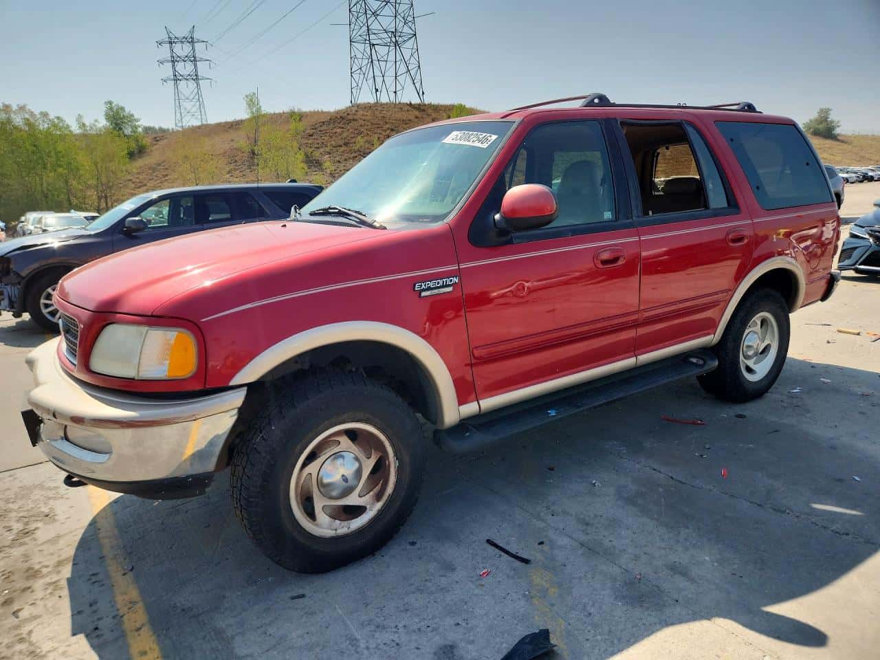 1997 Ford Expedition — lot COPART #63082546, Avariat Lateral