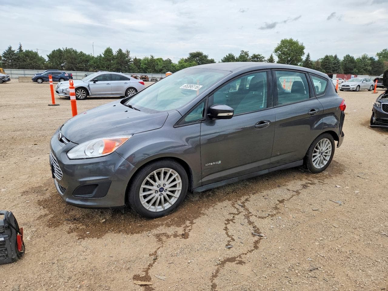 2016 Ford C-Max — lot COPART #65396116, Avariat Spate