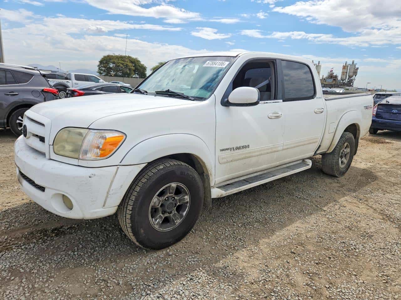 2005 Toyota Tundra — lot COPART #67884186, Avariat Spate