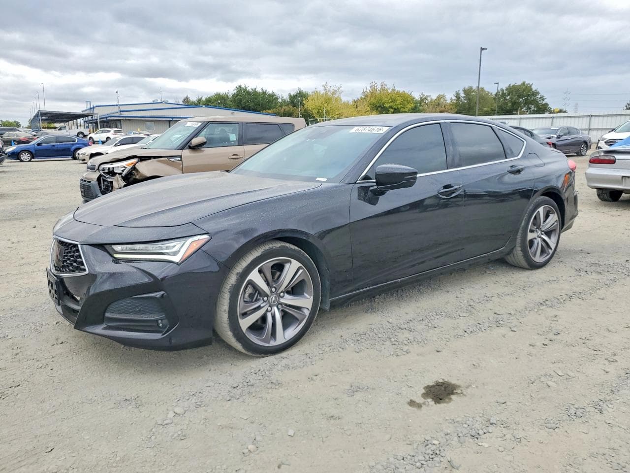 2021 Acura TLX — lot COPART #67874616, Avariat Spate