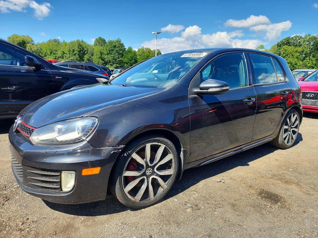 2012 Volkswagen GTI — lot COPART #67856066, Daune Minore