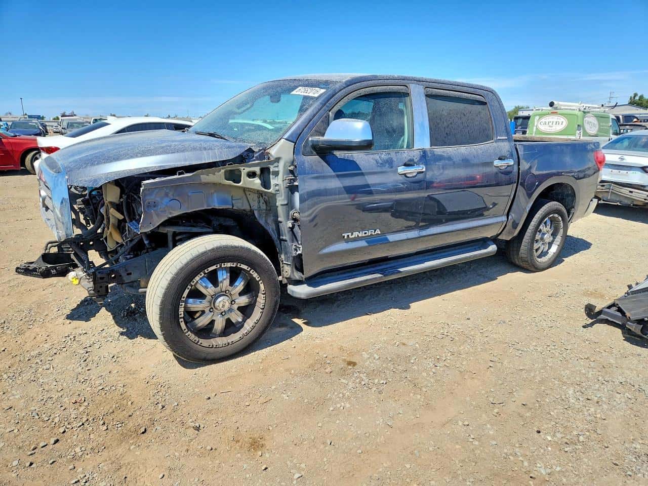 2008 Toyota Tundra — lot COPART #67562016, Avariat Față