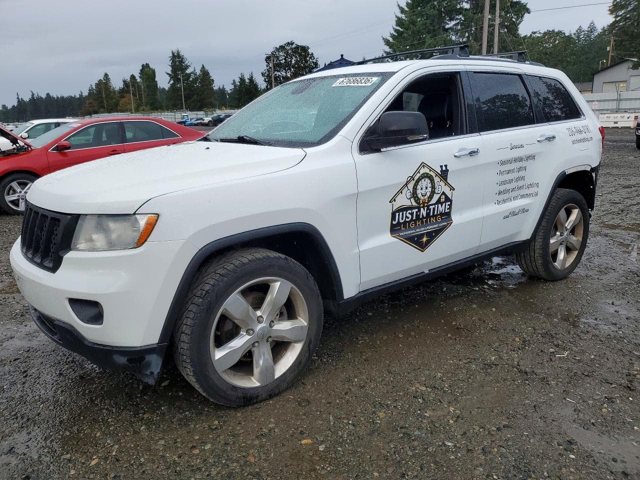 2013 Jeep Grand Cherokee — lot COPART #67686836, Avariat Spate