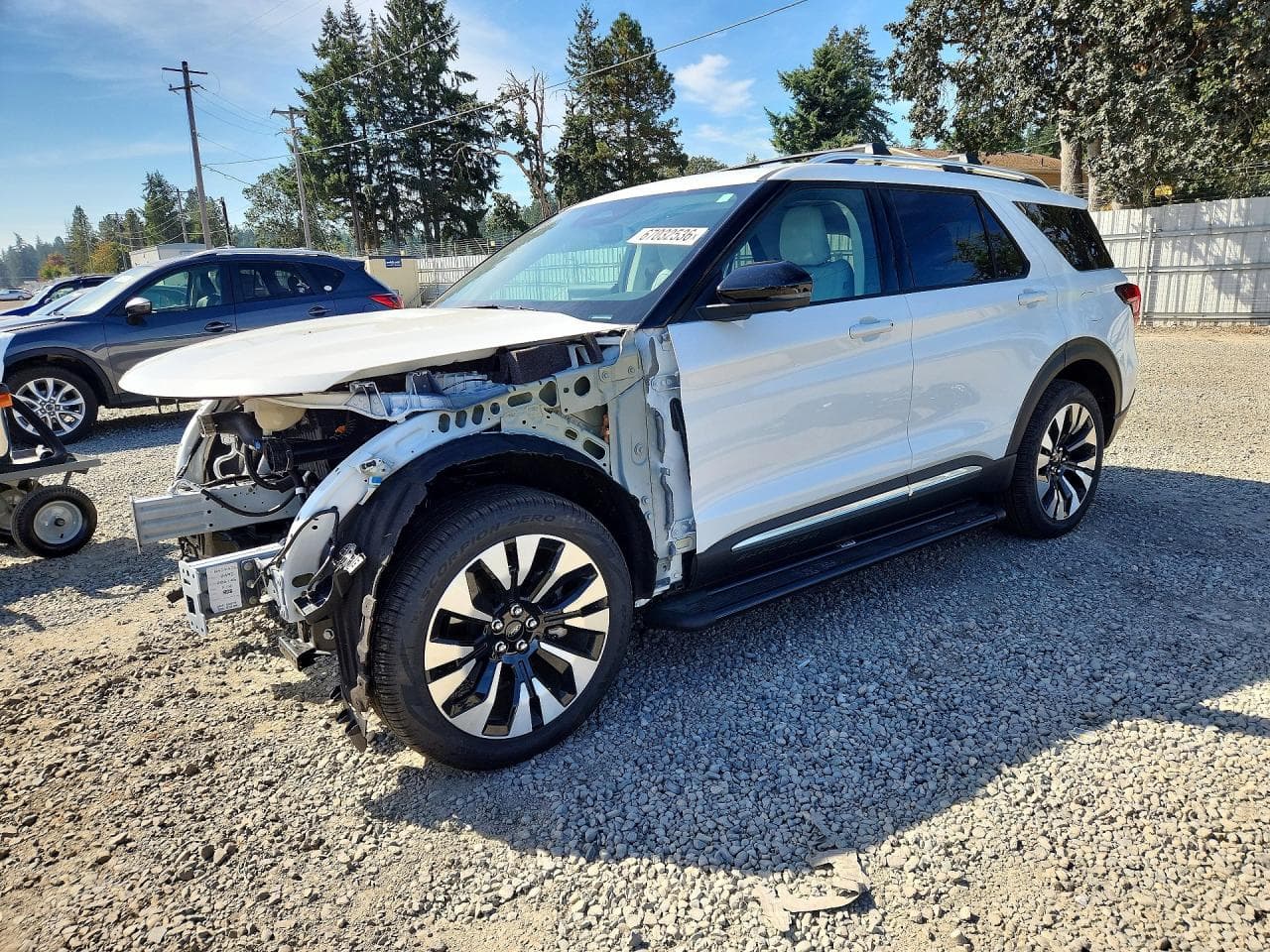 2026 Ford Explorer — lot COPART #67032536, Avariat Față