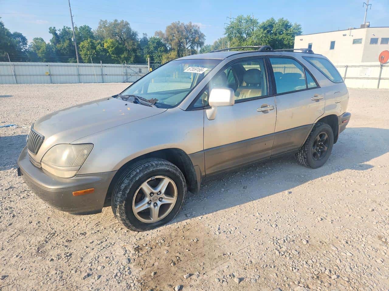 2000 Lexus RX — lot COPART #67559166, Daune Minore