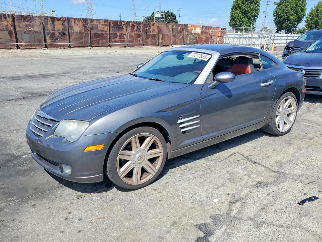 2004 Chrysler Crossfire — lot COPART #67882936, Uzură Normală / Fără Daune Majore