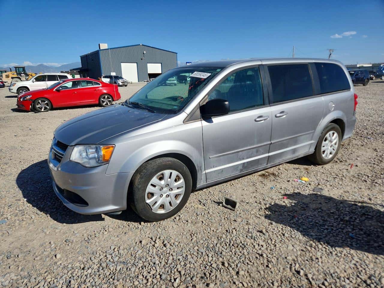 2016 Dodge Caravan — lot COPART #68099346, Daune Minore