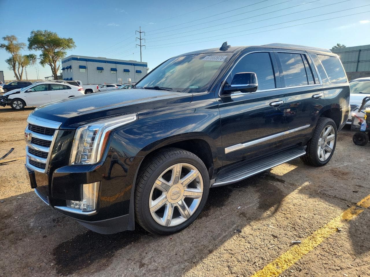 2016 Cadillac Escalade — lot COPART #67553976, Avariat Față