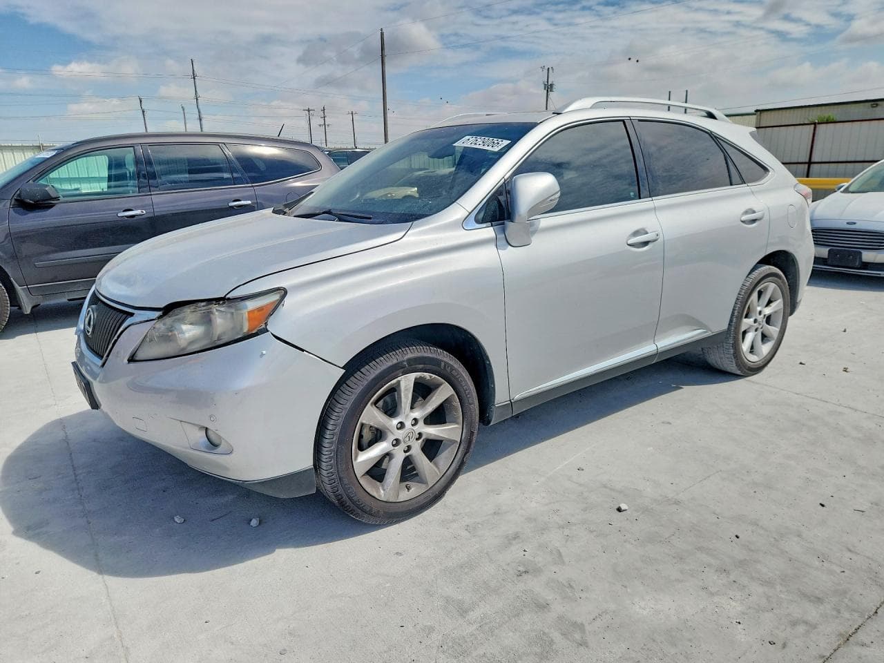 2010 Lexus RX — lot COPART #67629066, Avariat Față
