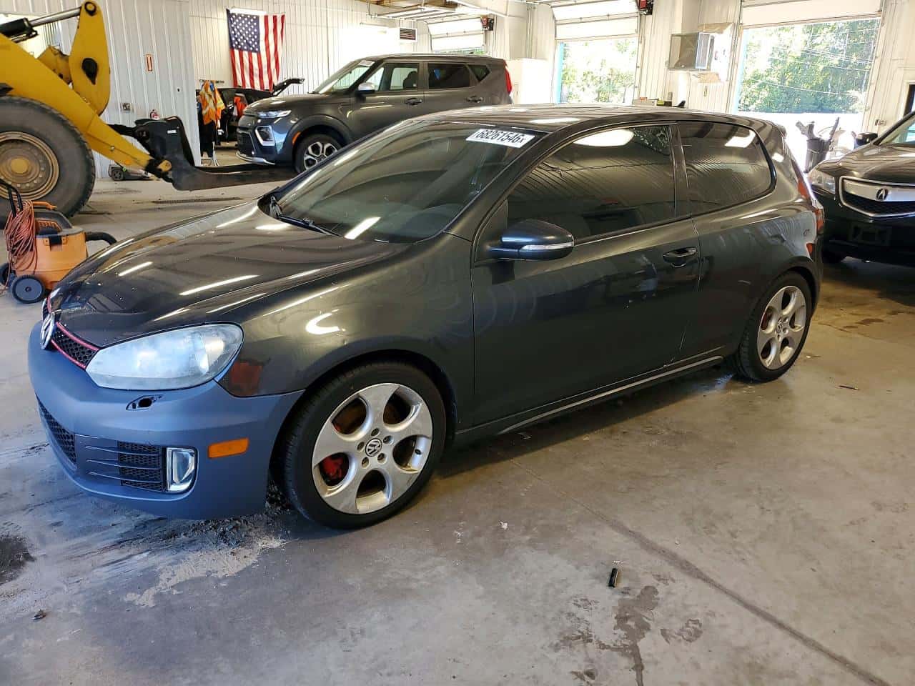 2010 Volkswagen GTI — lot COPART #68261546, Avariat Față