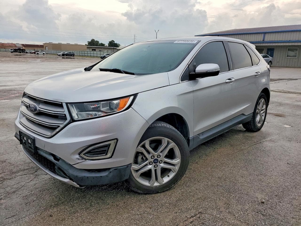 2018 Ford Edge — lot COPART #67790636, Avariat Față