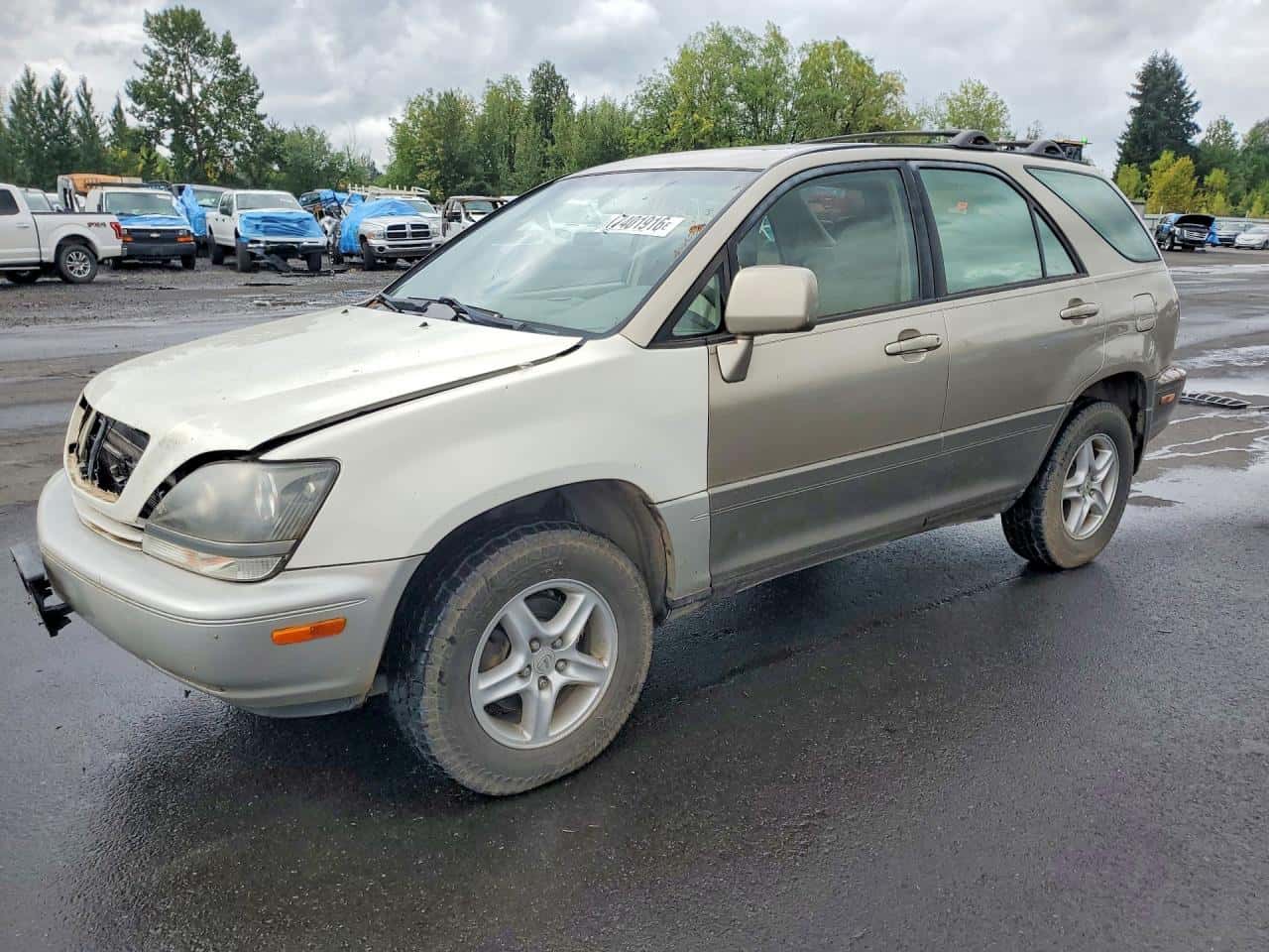 1998 Lexus RX — lot COPART #67401916, Avariat Față