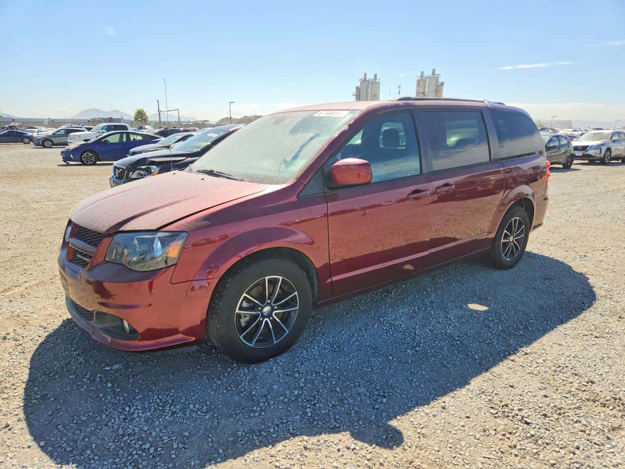 2018 Dodge Caravan — lot COPART #67130546, Daune Minore