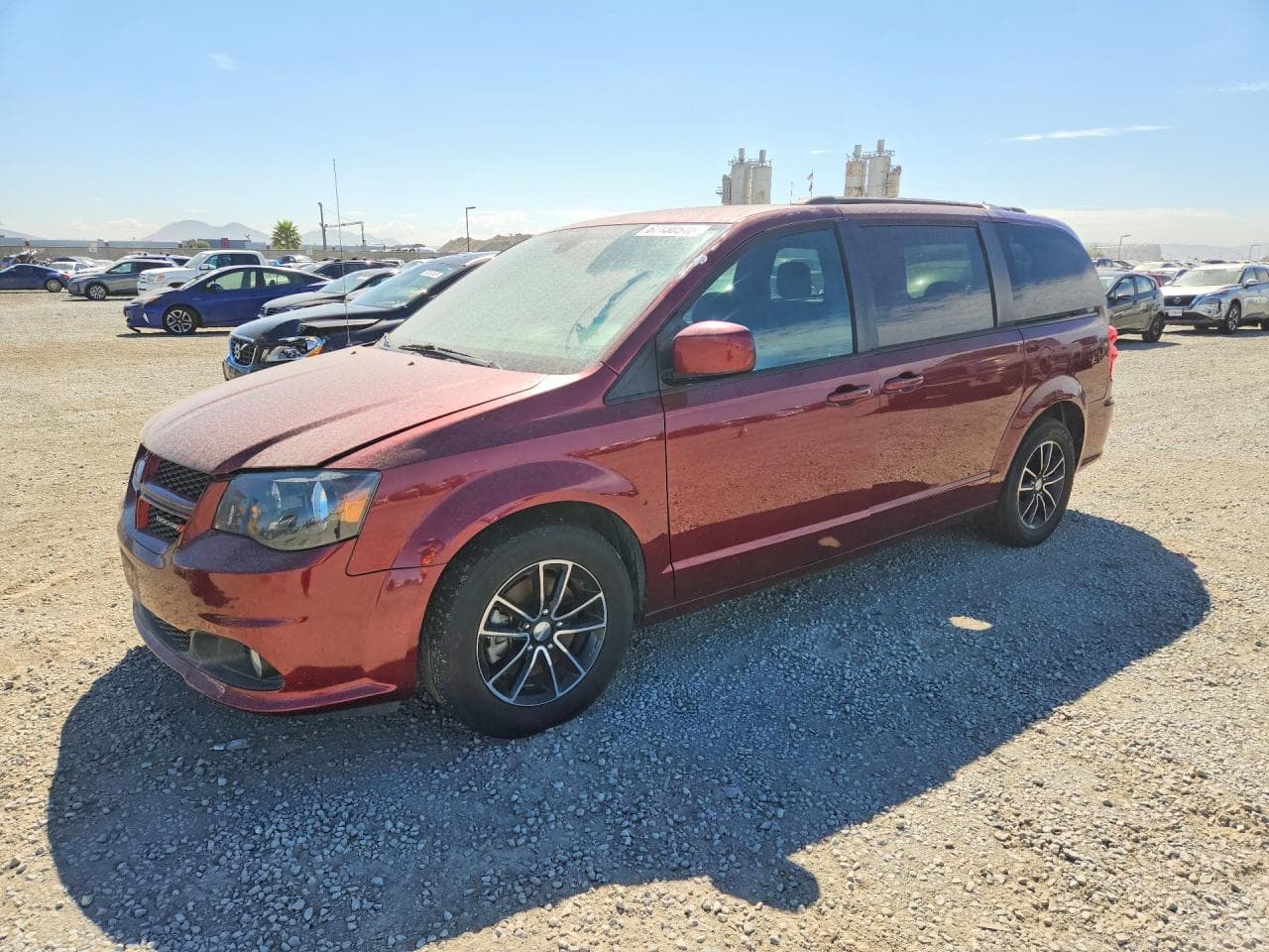 2018 Dodge Caravan — lot COPART #67130546, Daune Minore