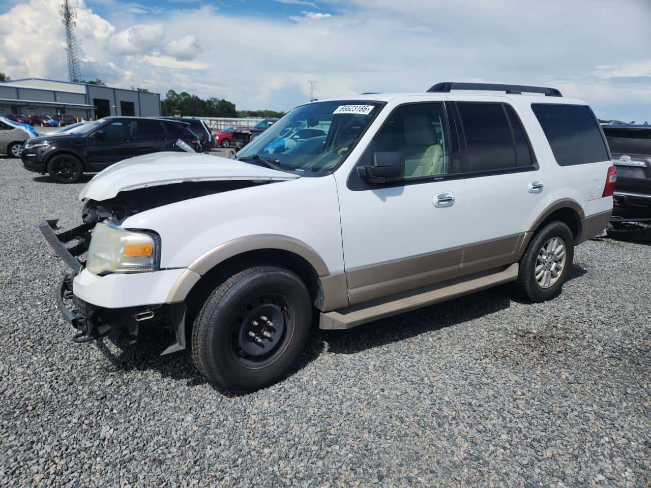 2013 Ford Expedition — lot COPART #66623186, Avariat Față