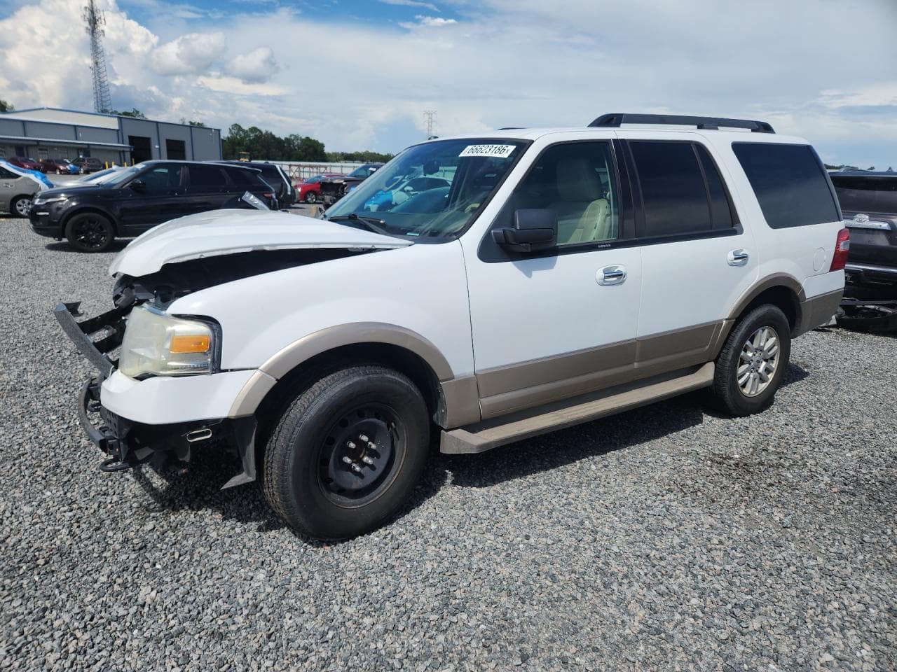 2013 Ford Expedition — lot COPART #66623186, Avariat Față