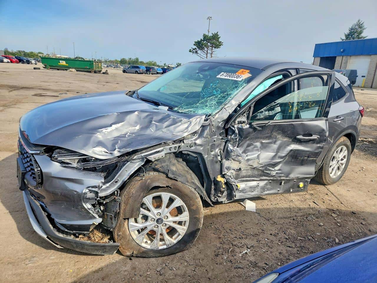 2025 Ford Escape — lot COPART #67890036, Avariat Față