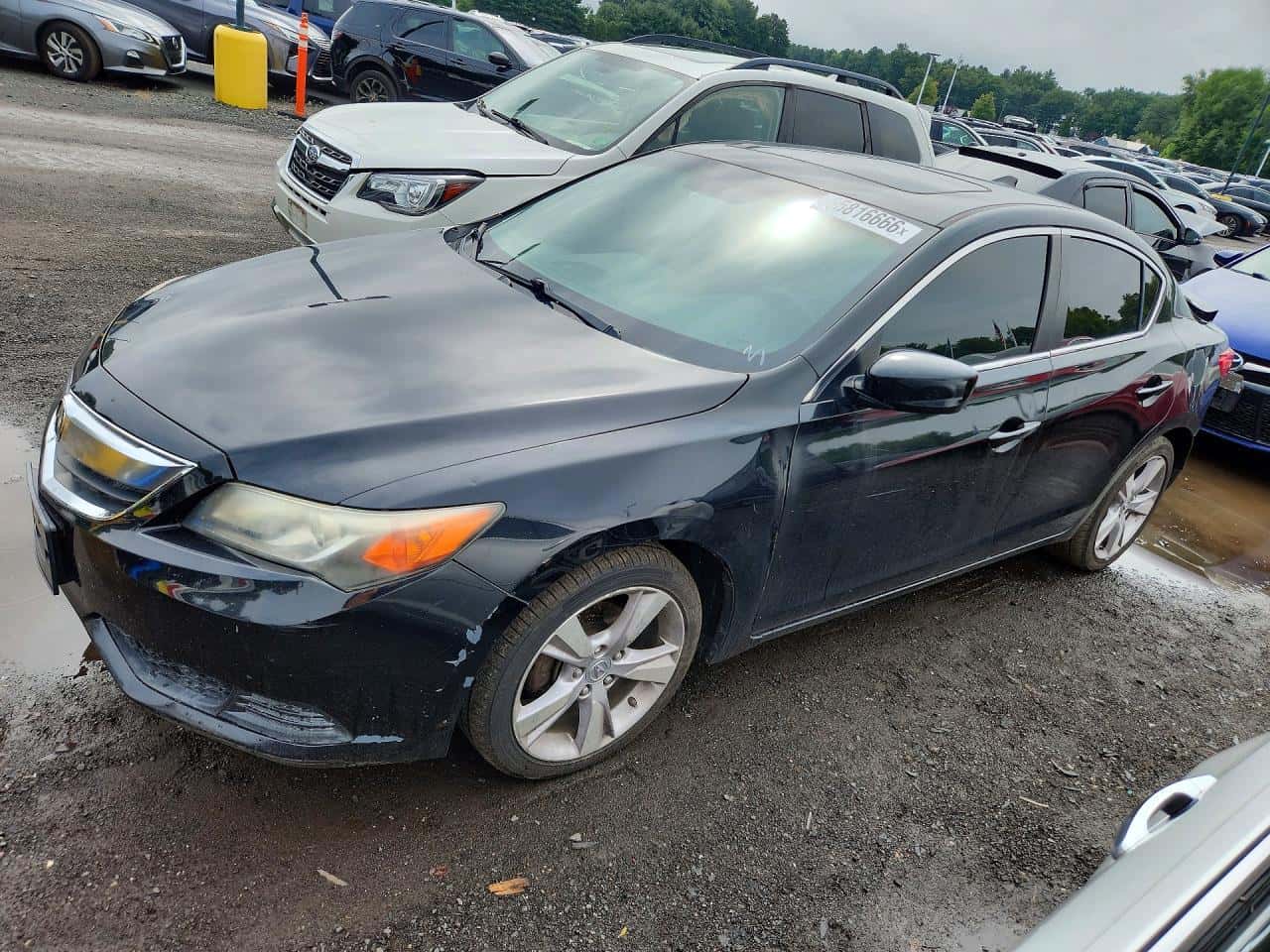 2014 Acura ILX — lot COPART #65816666, Avariat Spate