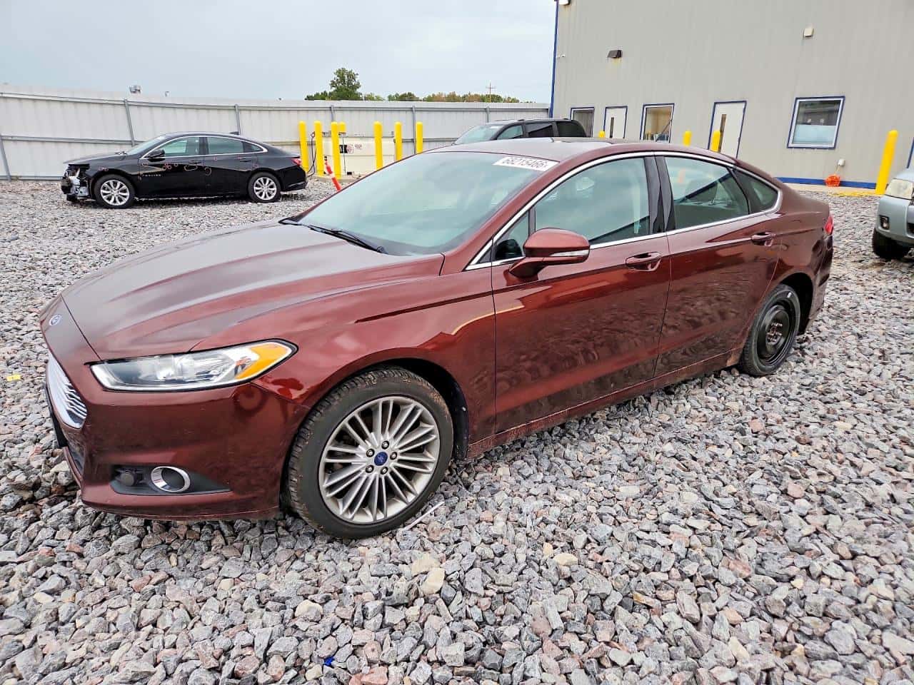 2015 Ford Fusion — lot COPART #68215466, Avariat Podea/Șasiu