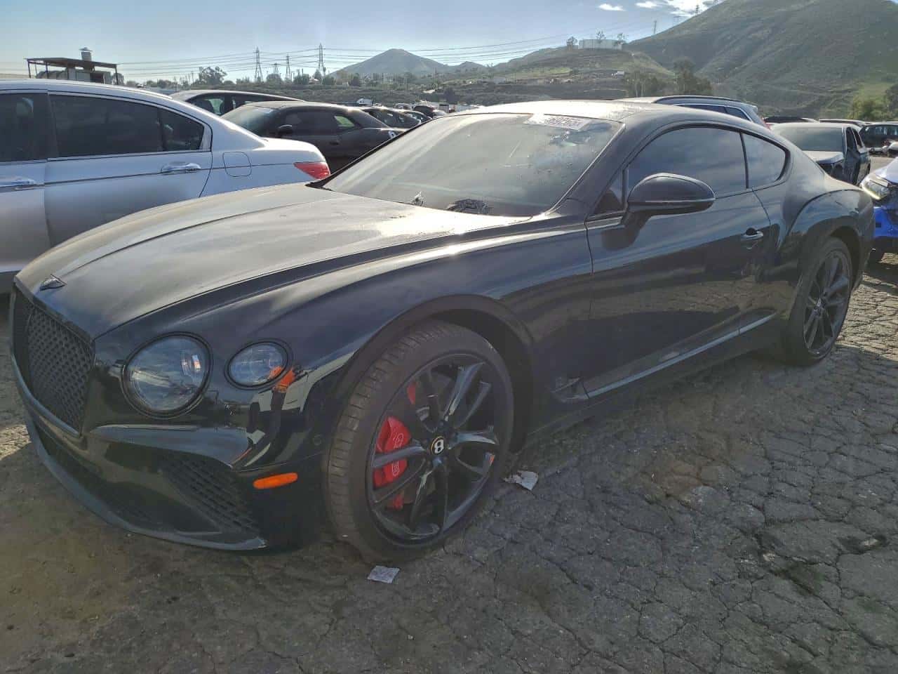 2020 Bentley Continental — lot COPART #97569865, Daune Nespecificate